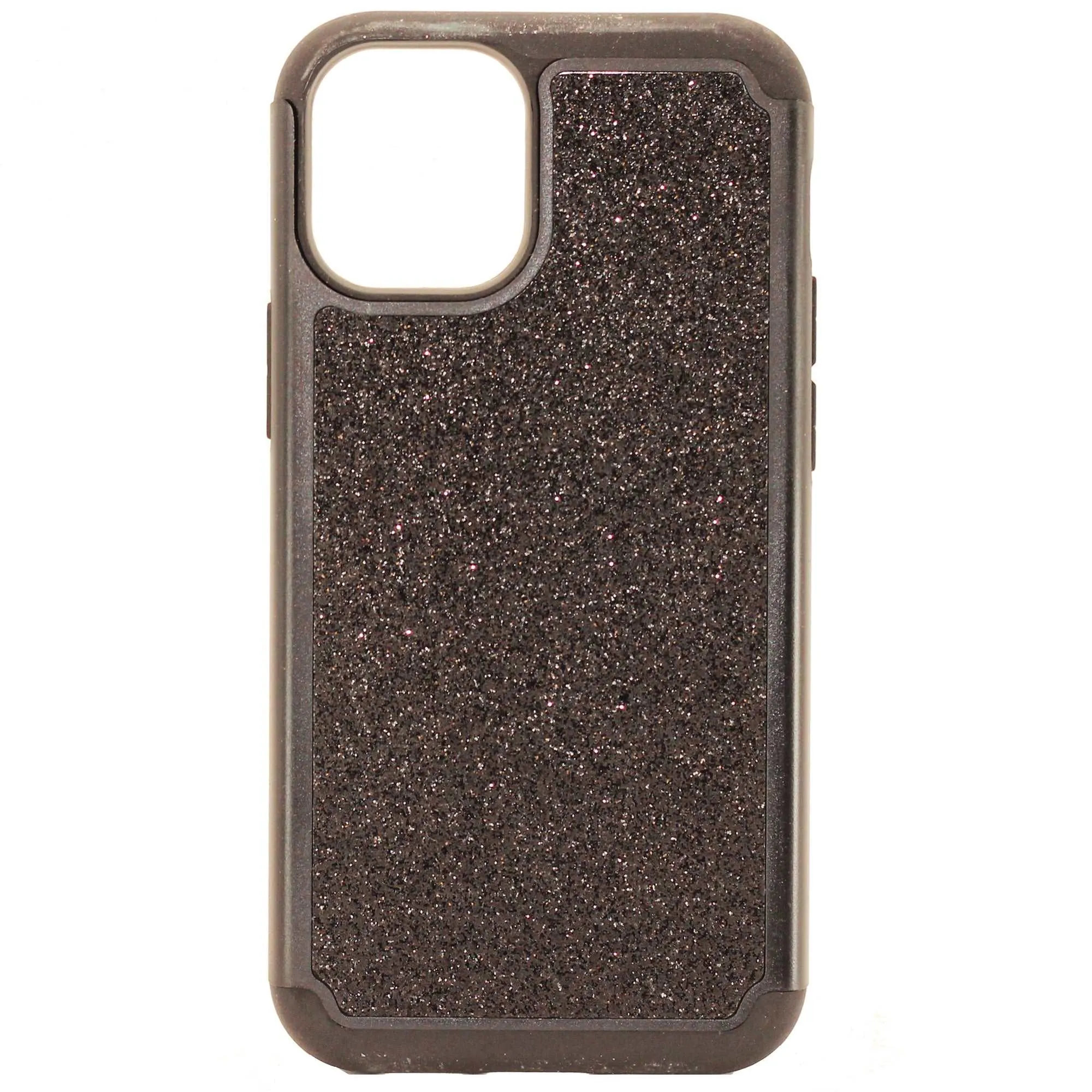 Apple iPhone 12 Mini Case Color Glitter Black
