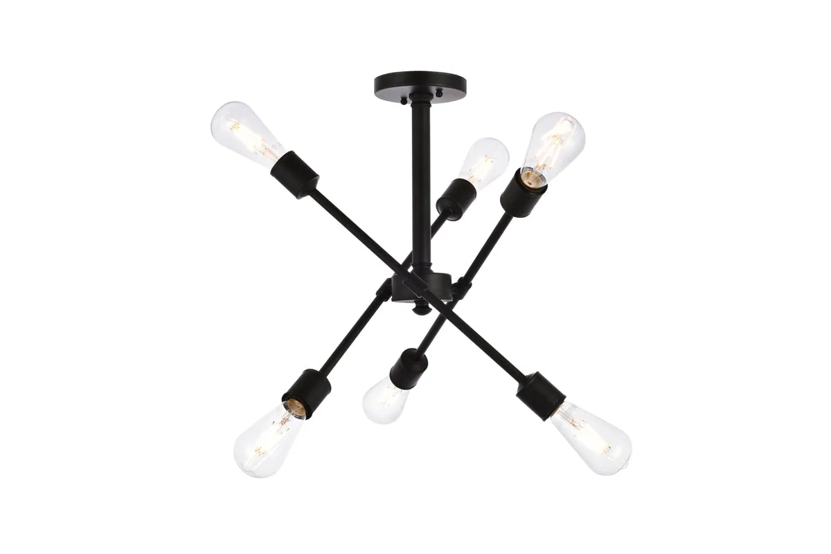 Axel 6 Light Pendant