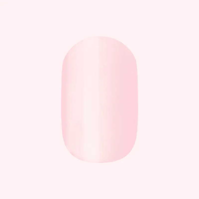 Brave Blush | Extra Short | Round - Tab Press-On