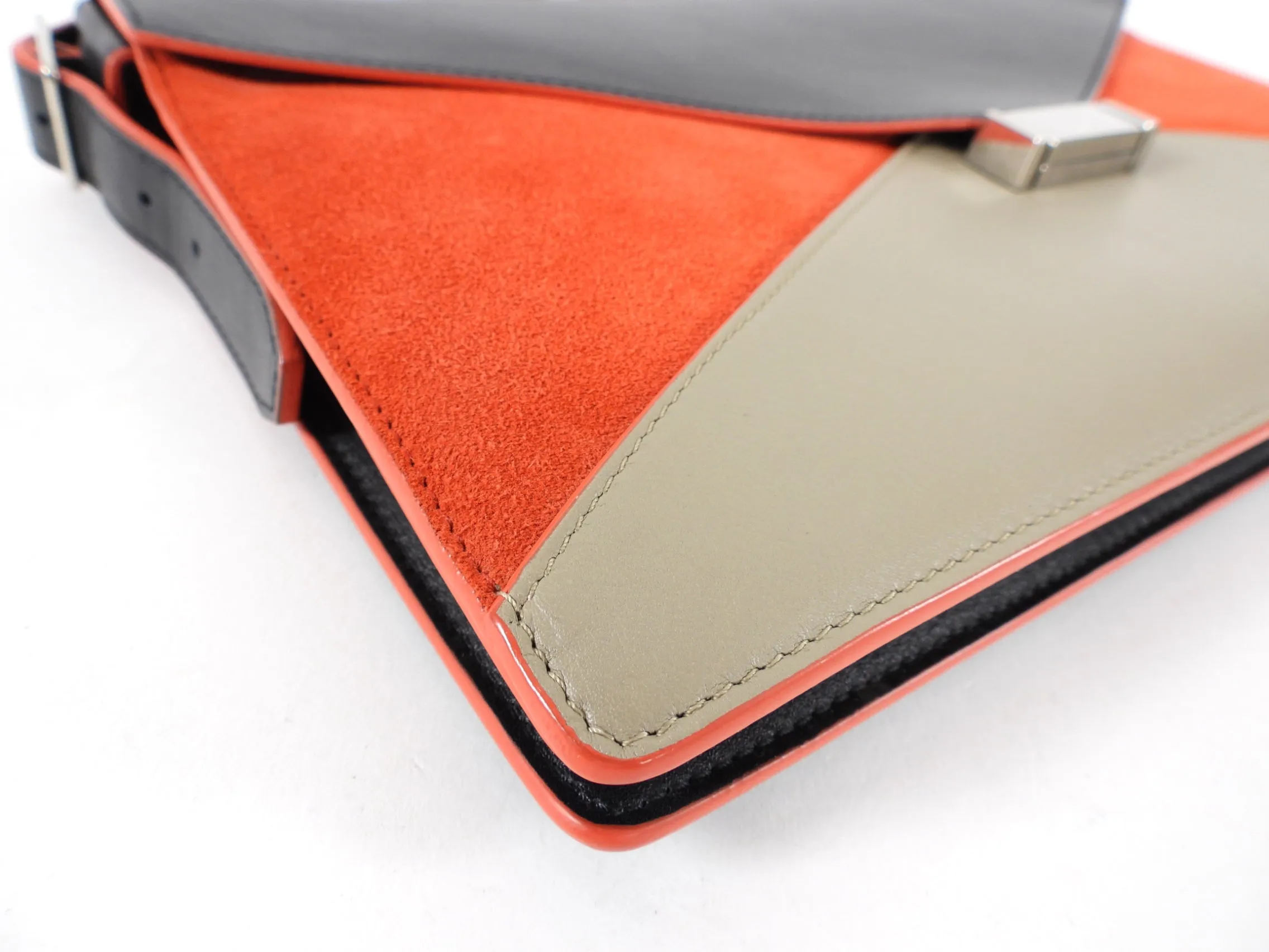 Celine Diamond Geometric Envelope Shoulder Bag