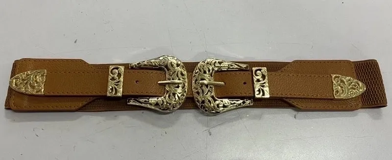 Elegant Solid Color Pu Leather Unisex Leather Belts